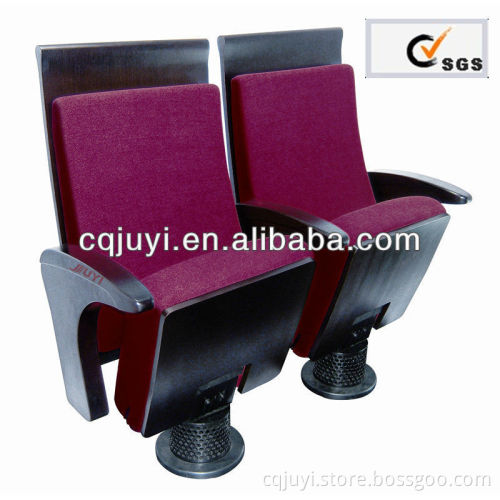 JY-603 igreja silla chair seat and back plywood modern high back wing chair long back chair